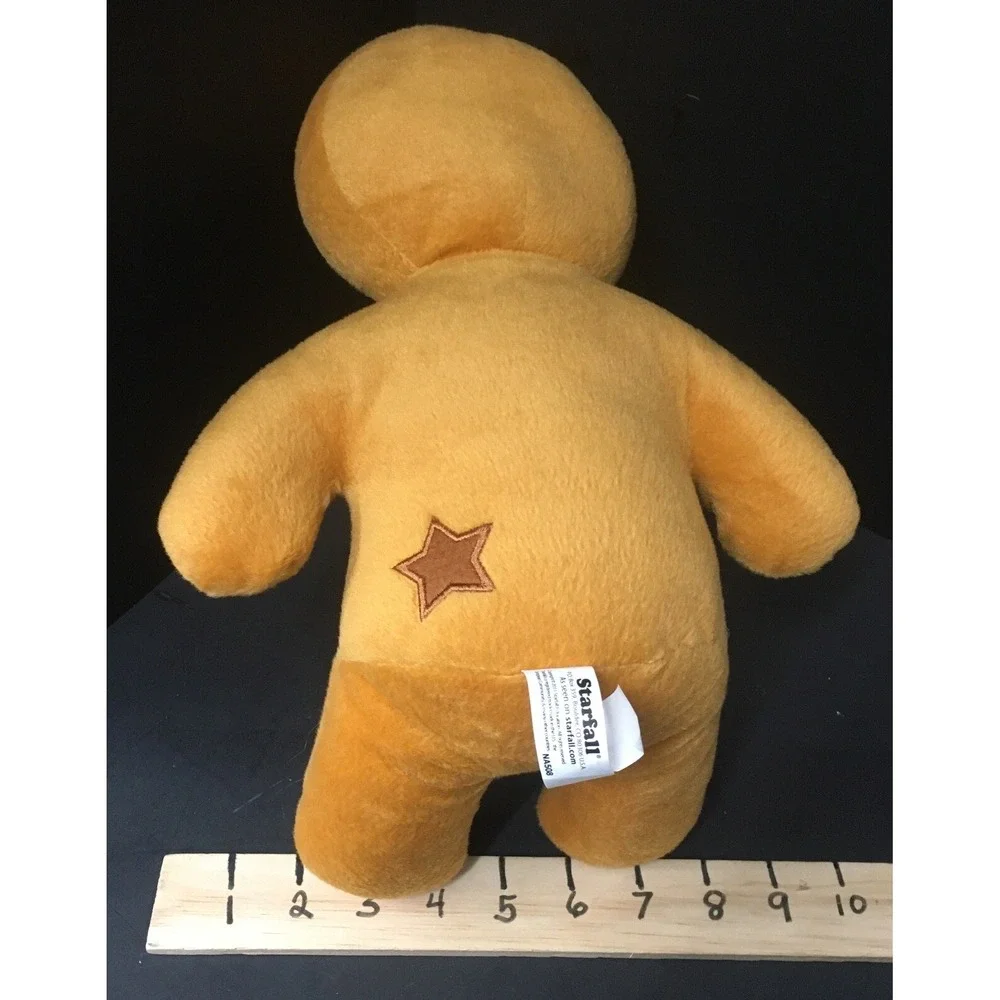 Gingerbread Man Plush, Brown, Bow Tie by Starfall